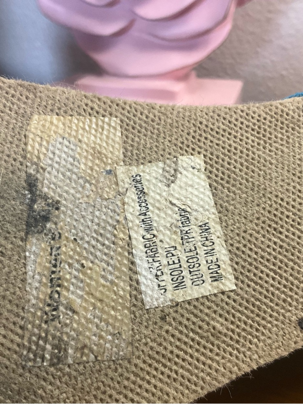 Black Canyon Outfitters Sparkles Jeweled Blue Wedge Sandals Size 9 - Picture 7 of 9